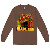 Chestnut Future black king Long Sleeve Tee - FaDigitalArtStudio