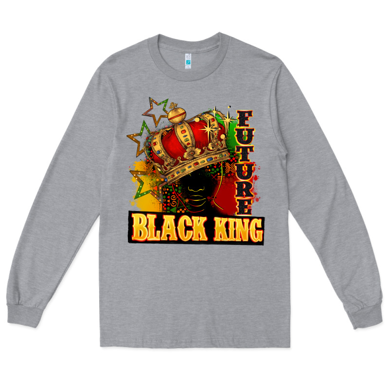 Future Black King Long Sleeve Tee by FaDigitalArtStudio | Teevron