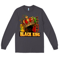 Smoke Future black king Long Sleeve Tee - FaDigitalArtStudio
