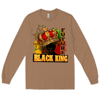 Toasted Coconut Future black king Long Sleeve Tee - FaDigitalArtStudio
