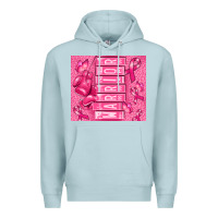 Blue Mist warrior breast cancer Premium Hoodie - RanaPortraitStore