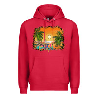 Cardinal beach vibes Premium Hoodie - CowhideDigitalArt