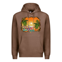 Chestnut beach vibes Premium Hoodie - CowhideDigitalArt