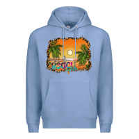 Colony Blue beach vibes Premium Hoodie - CowhideDigitalArt