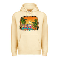 Pina Colada beach vibes Premium Hoodie - CowhideDigitalArt