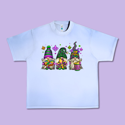 Mardi Gras Gnomes Urban Heavy Tee Designed By Oliviacreatesart