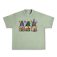 Oil Green mardi gras gnomes Urban Heavy Tee - OliviaCreatesArt
