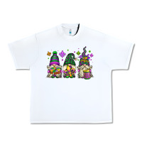 White mardi gras gnomes Urban Heavy Tee - OliviaCreatesArt