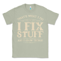 Matcha that's what i do i fix stuff and i know things funny saying t shirt Classic Tee - maiPhamDesign