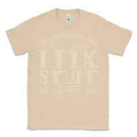 Mushroom that's what i do i fix stuff and i know things funny saying t shirt Classic Tee - maiPhamDesign