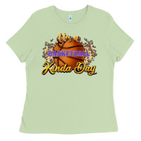 Matcha It's a Basketball kinda day Ladies Tee - HowdyJamesFarm