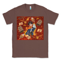 Chestnut wizard boy with magic items Classic Tee - TumblerDesignByShophia