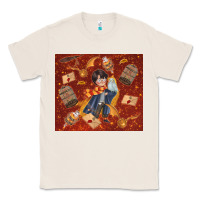 Natural wizard boy with magic items Classic Tee - TumblerDesignByShophia