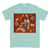 Seafoam wizard boy with magic items Classic Tee - TumblerDesignByShophia