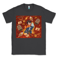 Smoke wizard boy with magic items Classic Tee - TumblerDesignByShophia
