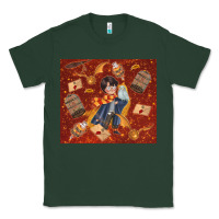 Sports Green wizard boy with magic items Classic Tee - TumblerDesignByShophia