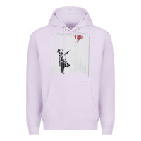 Lilac banksy balloon girl cute Premium Hoodie - maiPhamDesign