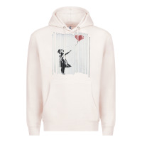 Pale Pink banksy balloon girl cute Premium Hoodie - maiPhamDesign