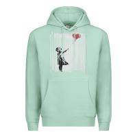 Seafoam banksy balloon girl cute Premium Hoodie - maiPhamDesign