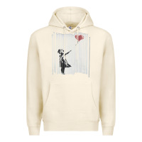 Tofu banksy balloon girl cute Premium Hoodie - maiPhamDesign