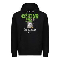 Black oscar the grouch Premium Hoodie - maiPhamDesign