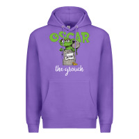 Purple oscar the grouch Premium Hoodie - maiPhamDesign