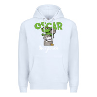 White oscar the grouch Premium Hoodie - maiPhamDesign