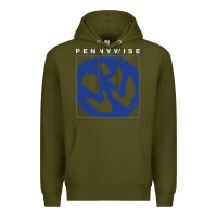 Army Green horror pennywise movie Premium Hoodie - maiPhamDesign