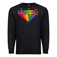 Black lgbtqıa  pride week Premium Sweatshirt - AdoDesignShop