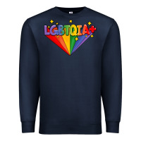 Navy lgbtqıa  pride week Premium Sweatshirt - AdoDesignShop