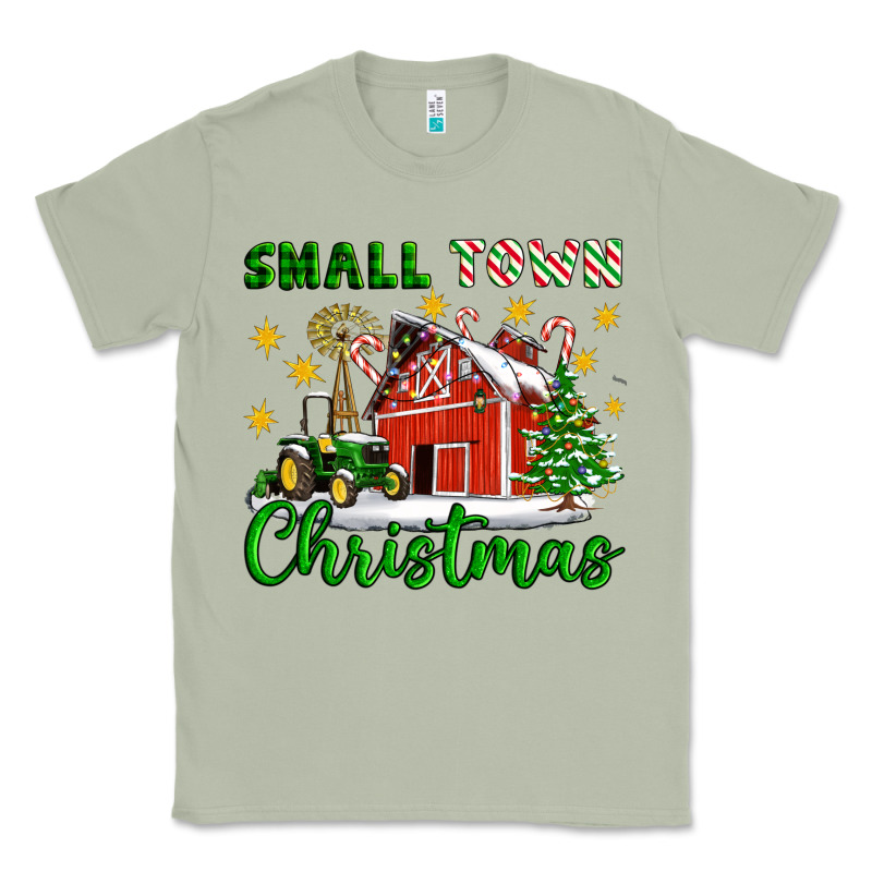 Small Town Christmas Classic Tee by Artiststas | Teevron