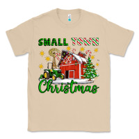 Mushroom Small Town Christmas Classic Tee - Artiststas