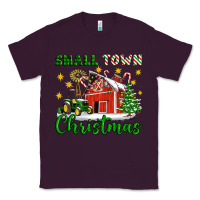 Plum Small Town Christmas Classic Tee - Artiststas