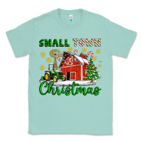 Seafoam Small Town Christmas Classic Tee - Artiststas