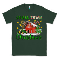 Sports Green Small Town Christmas Classic Tee - Artiststas