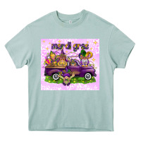 Arona Mardi Gras with gnomes Heavy Core Tee - NancyCooperArtShop