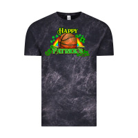 Cloud Black St. Patrick's Day Basketball Vintage Tee - HowdyJamesFarm