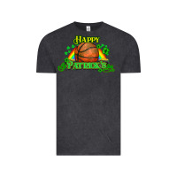 Vintage Black St. Patrick's Day Basketball Vintage Tee - HowdyJamesFarm
