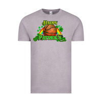 Vintage Zinc St. Patrick's Day Basketball Vintage Tee - HowdyJamesFarm