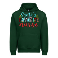 Forest Green santa s favorite nurse Urban Hoodie - JahusDesignShop