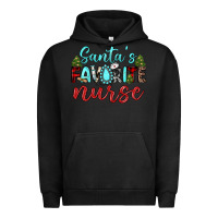 Pigment Black santa s favorite nurse Urban Hoodie - JahusDesignShop