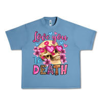 Pebble Blue love you to death olivia Urban Heavy Tee - OliviaCreatesArt