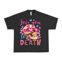 Pigment Black love you to death olivia Urban Heavy Tee - OliviaCreatesArt