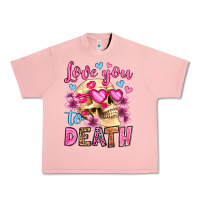Salmon love you to death olivia Urban Heavy Tee - OliviaCreatesArt