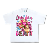 White love you to death olivia Urban Heavy Tee - OliviaCreatesArt