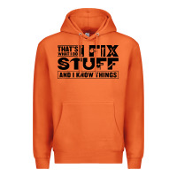 Carrot that's what i do i fix stuff and i know things funny Premium Hoodie - maiPhamDesign