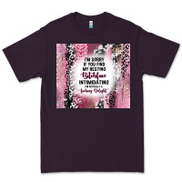 Plum i'm sorry if you find my resting bitchface intimid Premium Tee - TumblerDesignByShophia