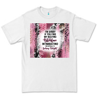 White i'm sorry if you find my resting bitchface intimid Premium Tee - TumblerDesignByShophia