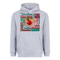 Heather Grey teacher Heavyweight Hoodie - AdoDesignShop