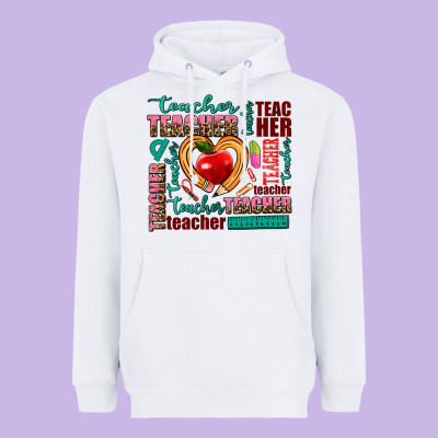 Teacher Heavyweight Hoodie Designed By Adodesignshop